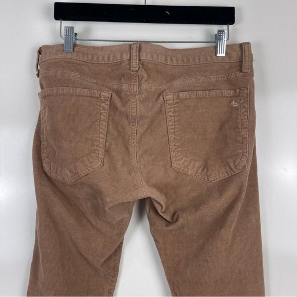 Rag & Bone Tomboy Low Rise Corduroy Slim Fit Jeans Tan Women's Size 29 - Picture 7 of 9